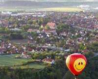 Die historische Altstadt von Rothenburg ob der Tauber