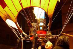 Ballon glühen auf der Veranstaltung